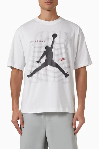 تي شيرت بطبعة قطن