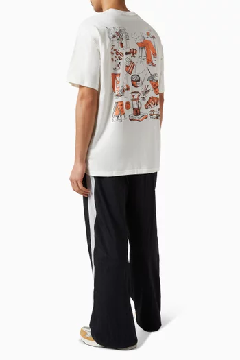 Graphic T-shirt in Cotton