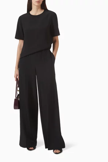 بلوزة روبين حرير وكريب