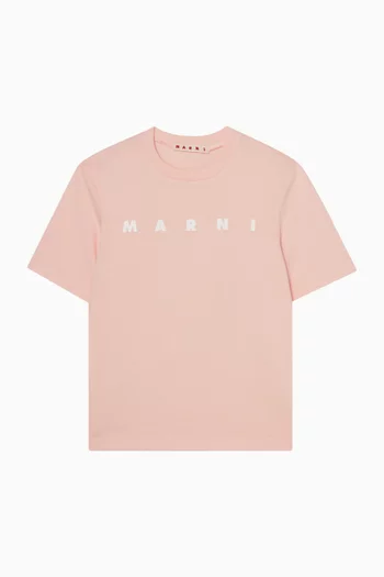 Logo-print T-shirt in Cotton-jersey