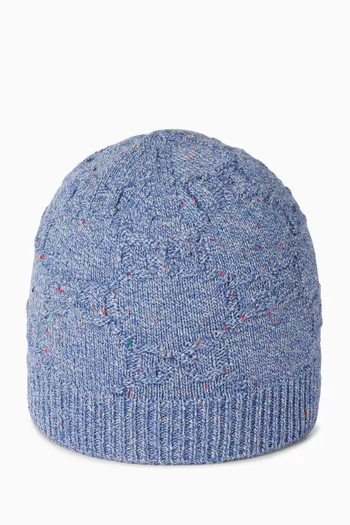 GG Cotton Jacquard Beanie