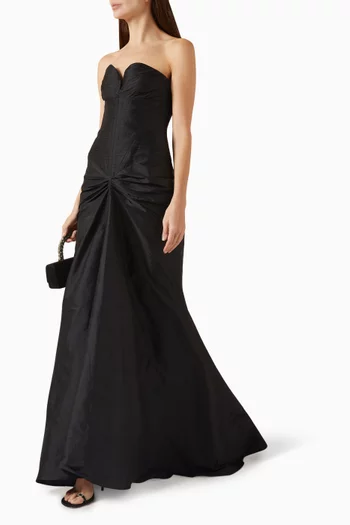 Premier Mot Train Gown in Taffeta