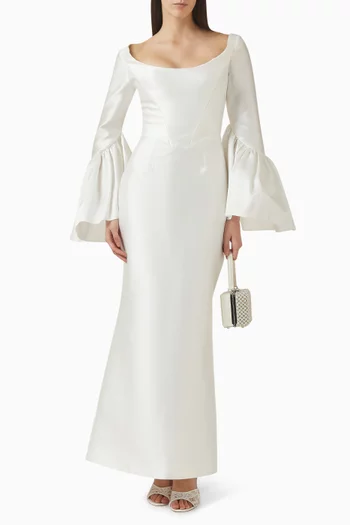 La Prudence Dress in Mikado