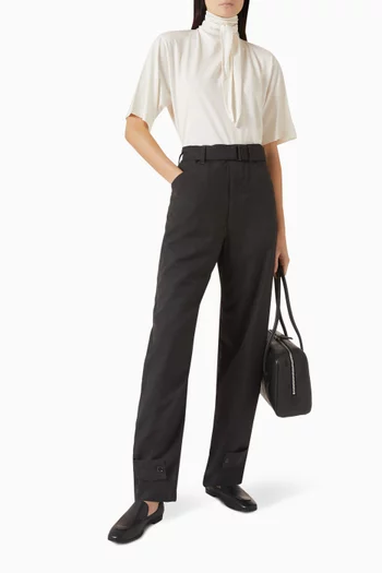 تي شيرت بوشاح فولار