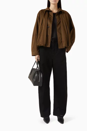 Soft Pleated Blouse in Cotton