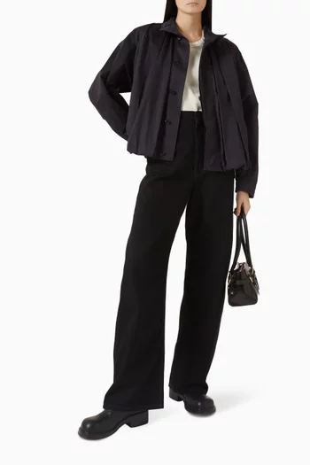 Soft Pleated Blouse in Cotton