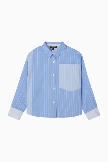 Striped Button-down Shirt