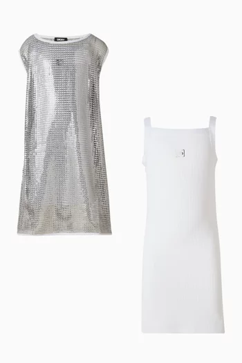 Sleeveless Tank & Overdress