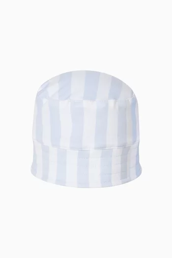 Striped Reversible Bucket Hat
