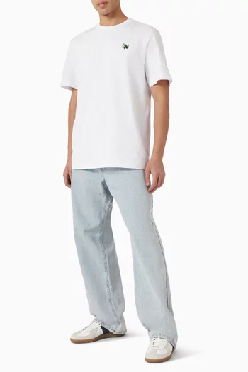 Logo T-shirt in Cotton Jersey