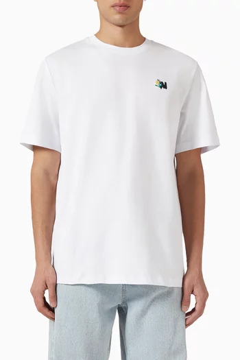 Logo T-shirt in Cotton Jersey