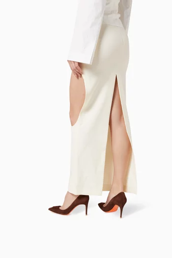 Sibille 85 Pumps in Suede