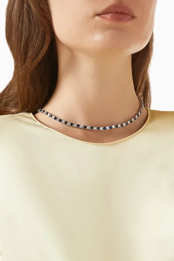 Vivienne Tennis Necklace in Rhodium-plated Brass