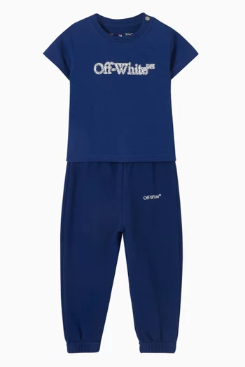 Bookish Crackle T-shirt in Cotton