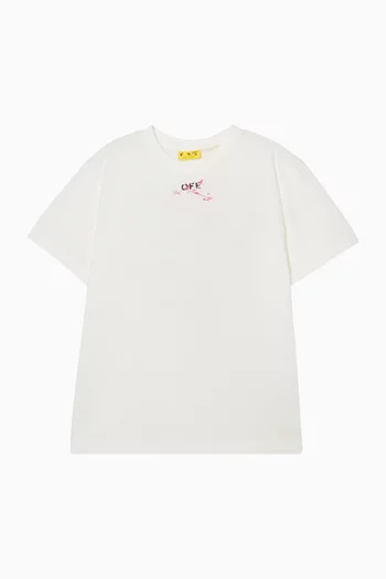 Diag Splat T-shirt in Cotton