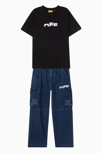 Type Logo T-shirt in Cotton