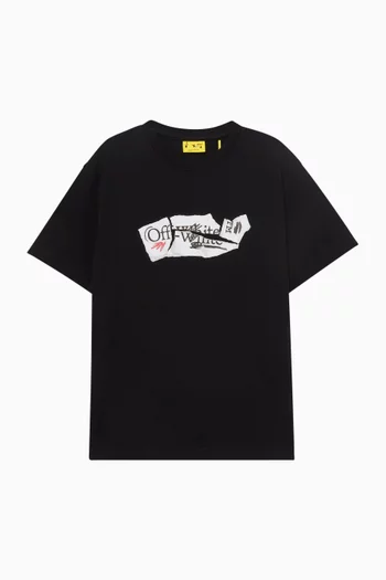 Arrow Collage T-shirt in Cotton