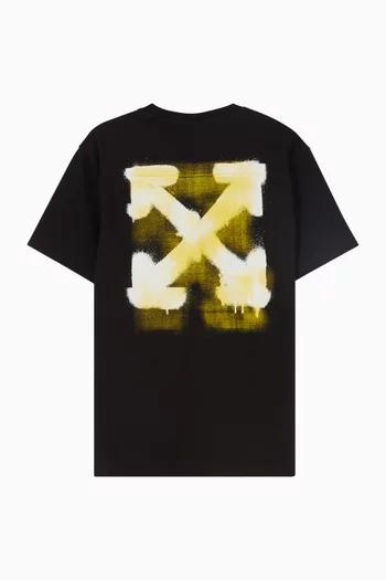 Arrow Spray T-shirt in Cotton