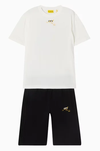 Diags Splat T-shirt in Cotton