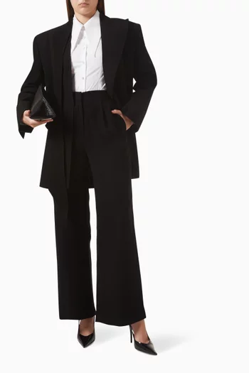 قميص بقصة ضيقة قطن