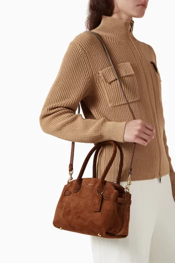 Empire 21 Carryall Bag in Suede