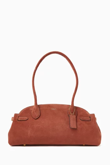 Empire Carryall Bag in Suede