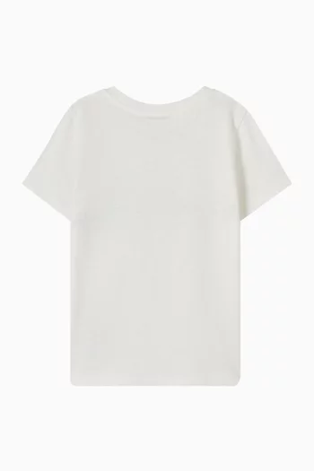 Logo T-shirt in Cotton Jersey