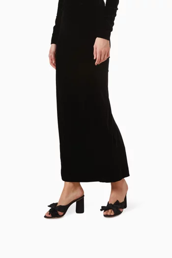 Penny 90 Mules in Organza