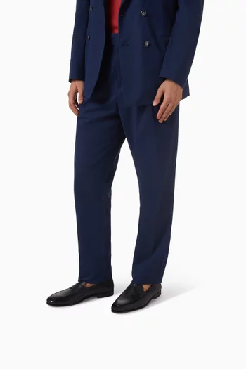 حذاء سهل الارتداء كارلوس بشريط بيني جلد