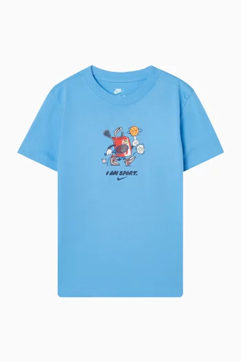 Boxy T-shirt in Cotton