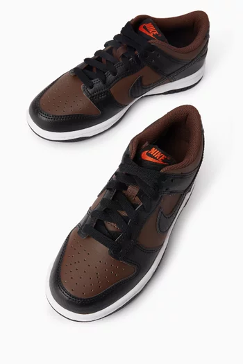 Dunk Low Sneakers in Leather