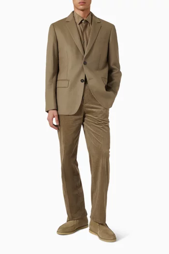 Shirt in Cotton & Silk