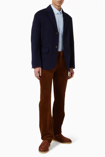 Tailored Blazer in Wool-cashmere