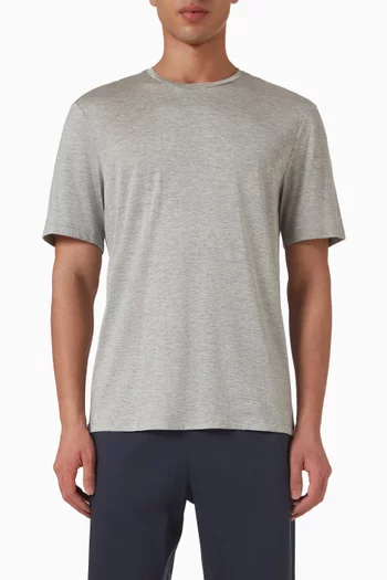 تي شيرت حرير وقطن