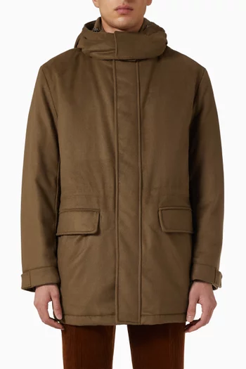 جاكيت عازل للحرارة صوف وكشمير