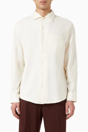 قميص فلانيل قطن