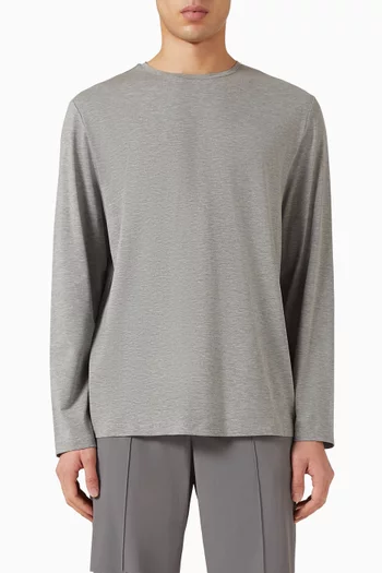 تي شيرت للبيت مزيج قطن