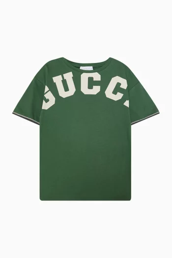 Logo-print T-shirt in Cotton