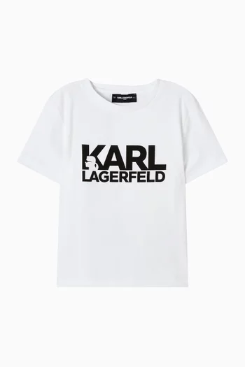 تي شيرت بشعار KARL قطن