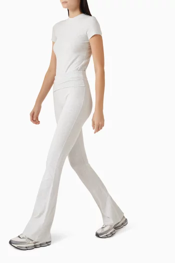 بنطال يوغا قطن ناعم