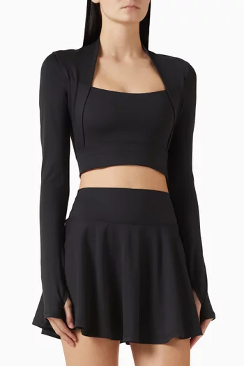 Softsculpt Bolero Long Sleeve Top