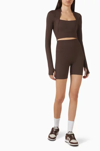 Softsculpt Bolero Long Sleeve Top