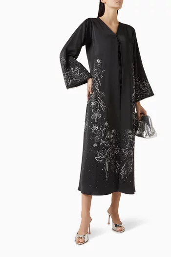 Bead-embellished Abaya