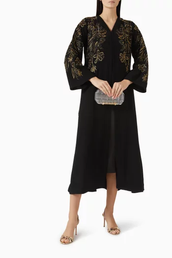 Bead-embellished Abaya