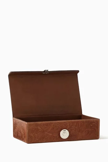 Aidan Decor Box in Leather