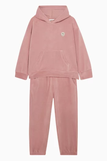 Hooded Fleece Two Piece Set