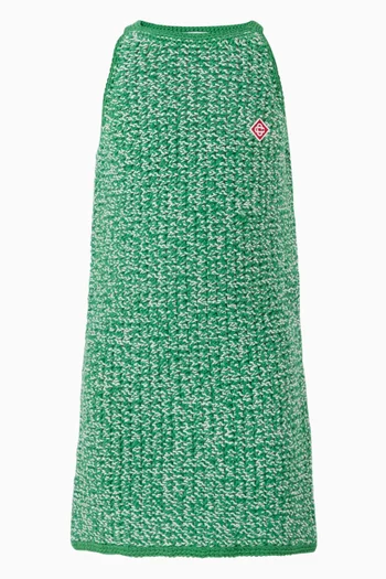 فستان مولين بنقشة بالكامل