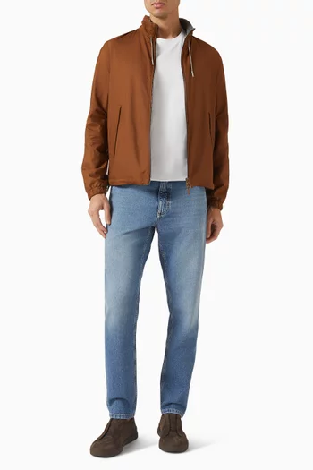 T-shirt in Piquet Cotton