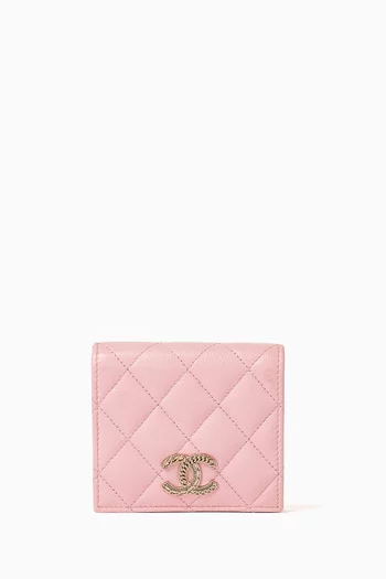CC Bifold Wallet in Quilted Leather
