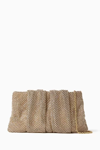 Small Serena Clutch in Diamante